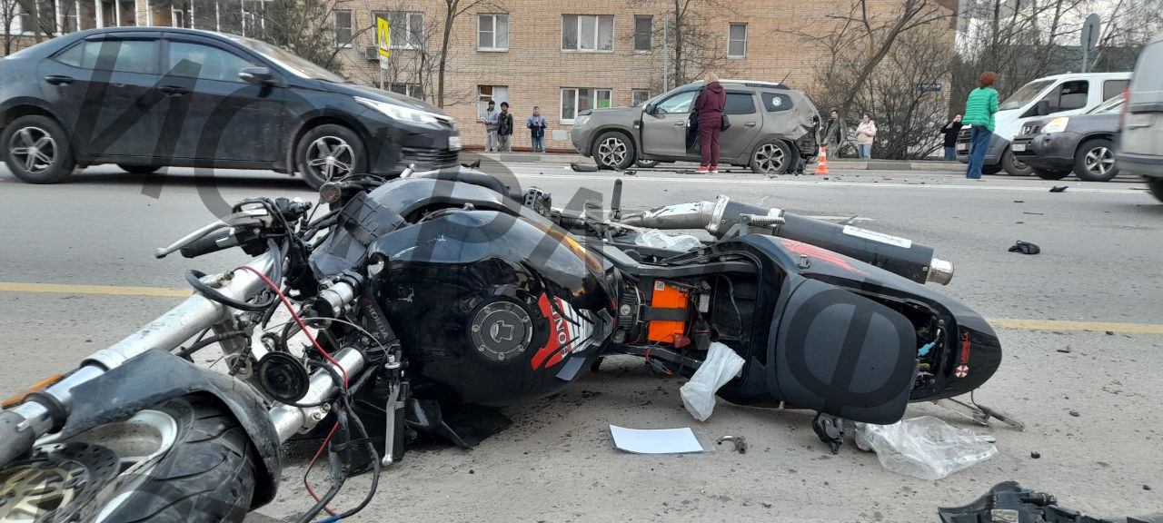 Страшная авария произошла в Истре на Волоколамском шоссе